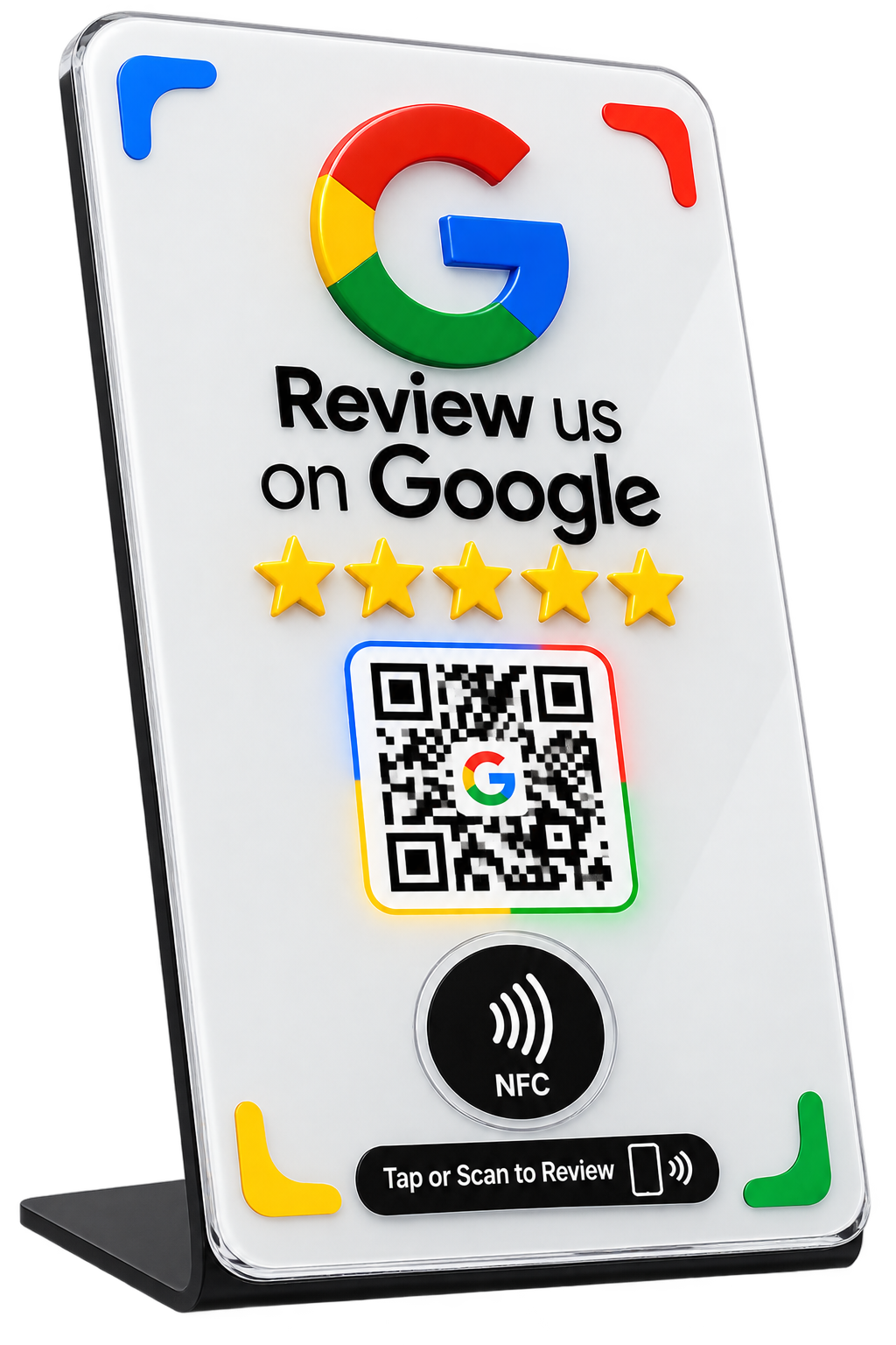 Google Review NFC stalak sa QR kodom