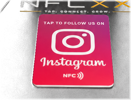 Instagram NFC kartica